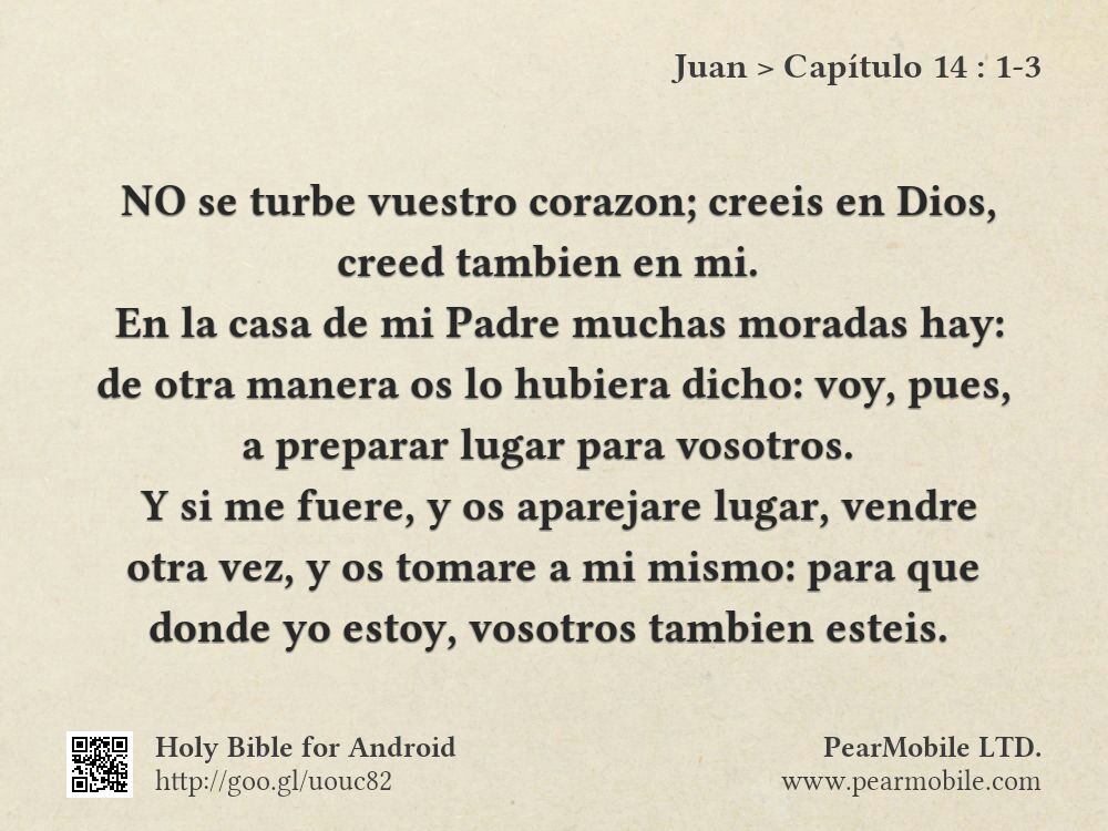 Juan, Capítulo 14:1-3